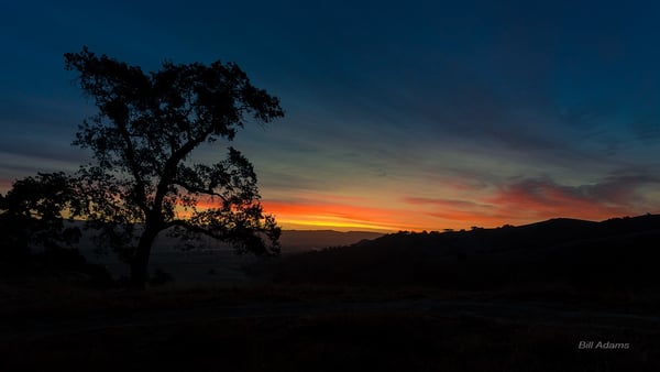 Sunset - Coyote Valley - BA - 1-12-16